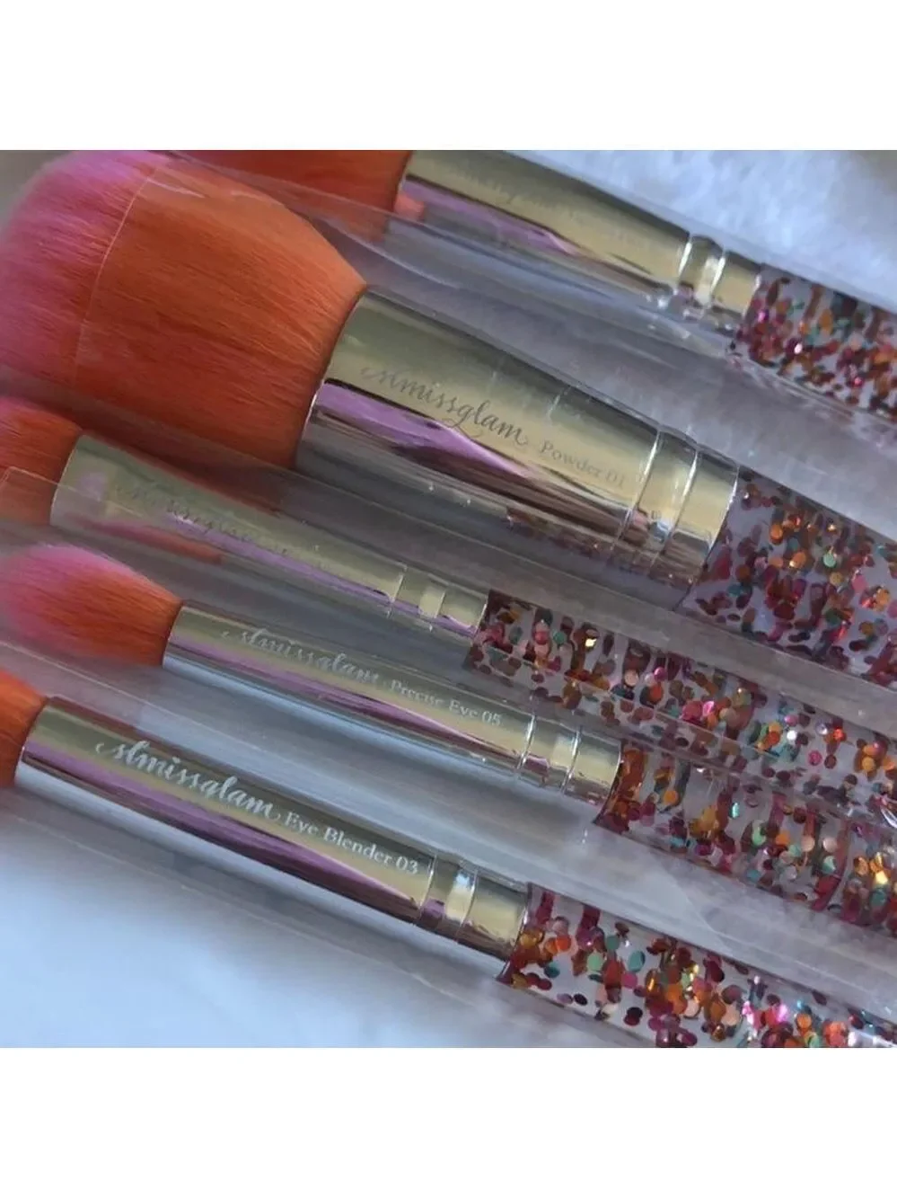 SLMissGlam Beauty Rainbow Luxe Makeup Brush Set